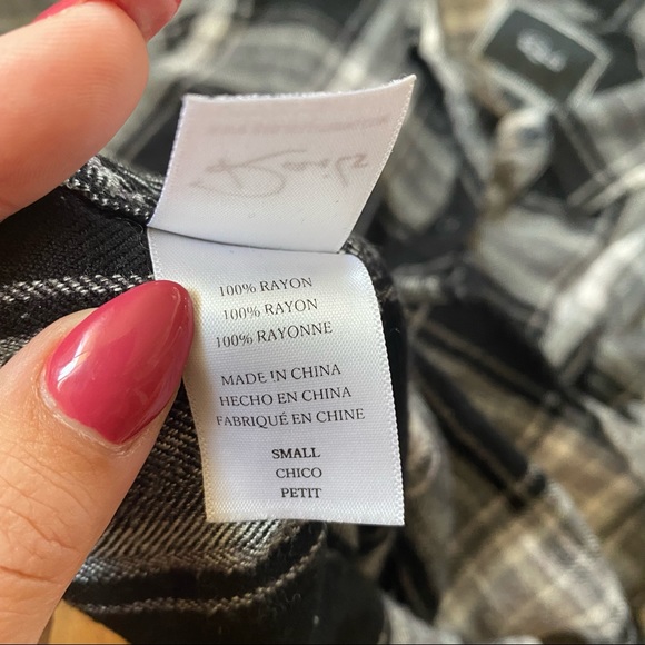 Rails Rayon Button Down Shirt - Picture 4 of 4